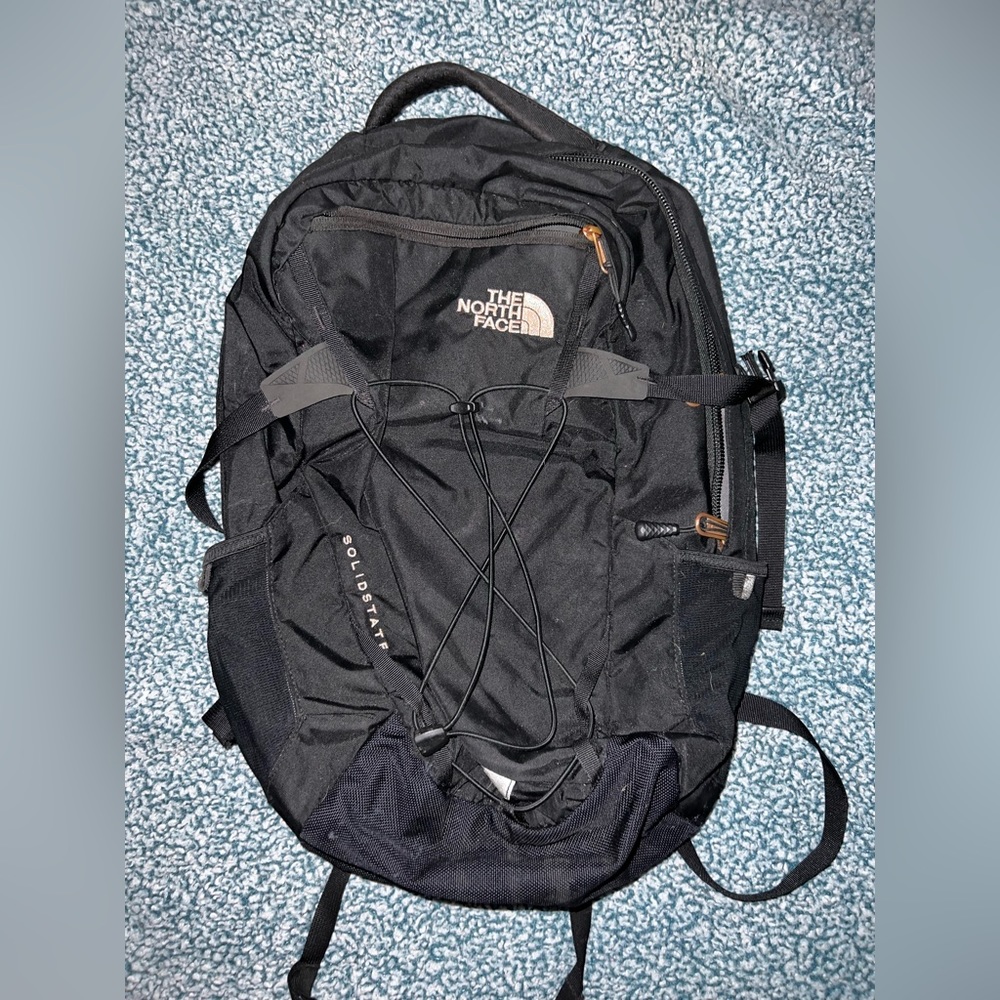 The North Face - Women's Solid State Laptop Backpack - Black/Rose Gold